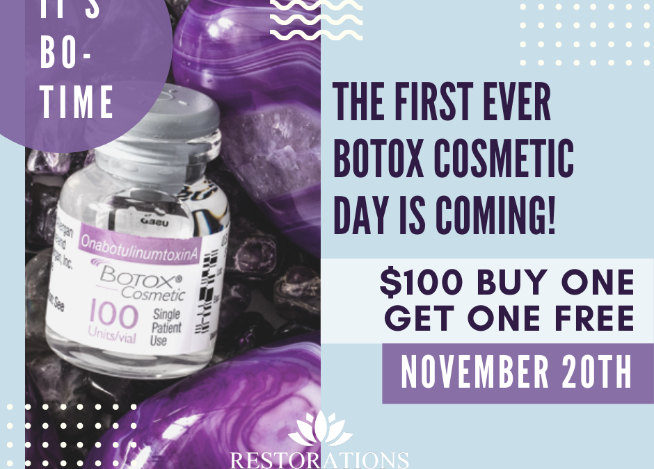 November 20th is National Botox® Cosmetic Day